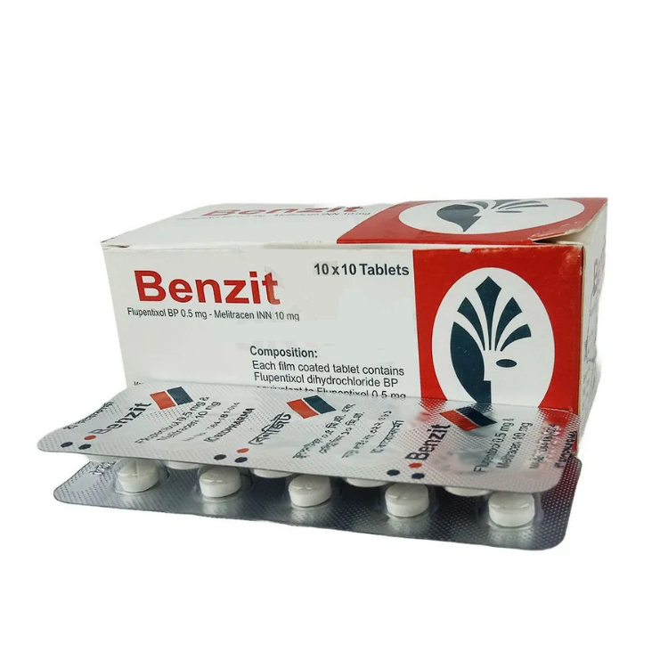 Flupenthixol 0.5 mg + Melitracen 10 mg (Benzit)